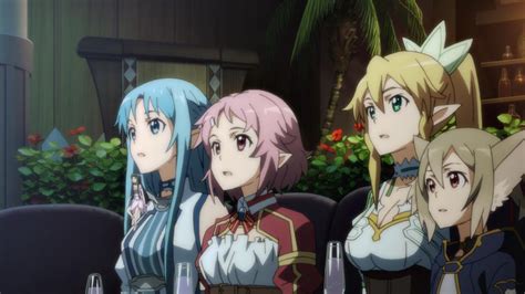 2 years after the events of sword art online, kirito is approached by a government agent with a new proposition after the apparent murder of pro players of the new main in real life, sinon is afraid of the sight of guns because of a robbery gone bad. Sword Art Online II - 09 - Random Curiosity
