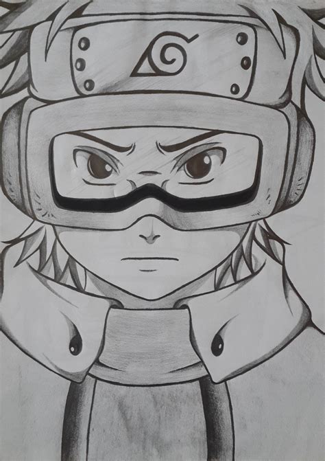 Obito Pencil Drawing Pencil Drawings Drawings Art Drawings Sketches
