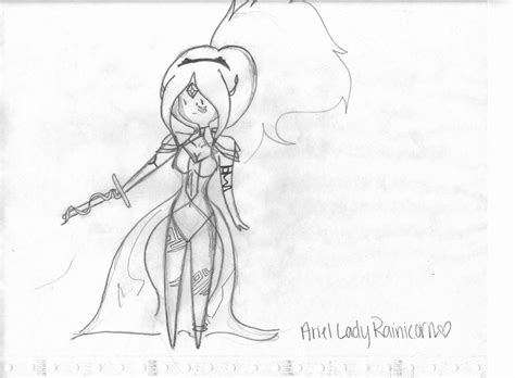 Fire Princess Combat Style Uncoloured By Arielladyrainicorn On Deviantart
