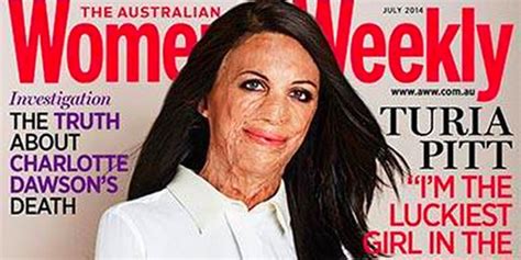 Burn Victim Turia Pitt Covers Australian Women S Weekly And It S Absolutely Stunning HuffPost