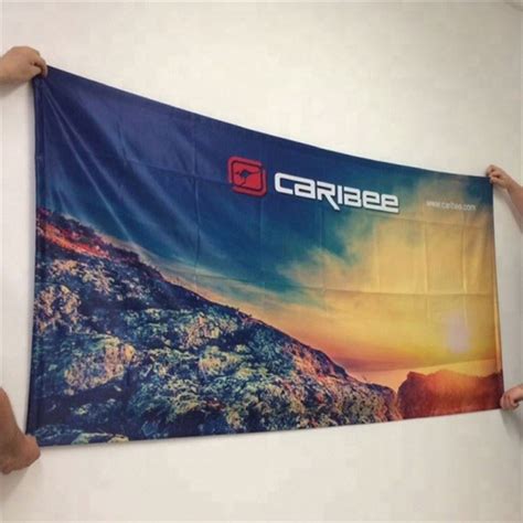 Custom Outdoor Polyester Fabric Banner Suppliers Manufacturers