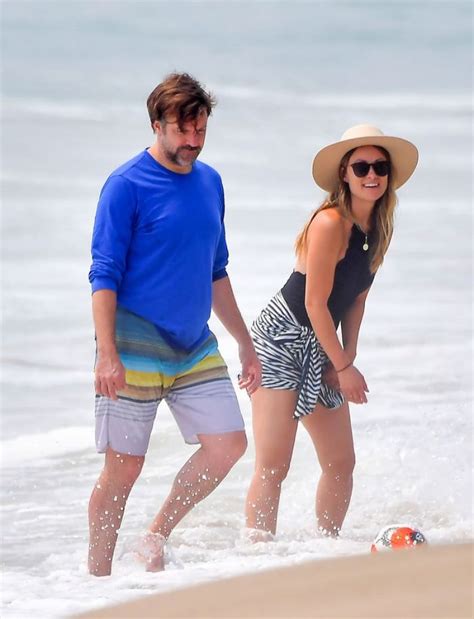 Olivia Wilde And Jason Sudeikis On The Beach In Malibu 09162020