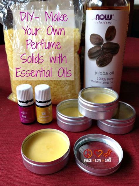 Diy Make Your Own Perfume Solids With Essential Oils ~ 1 Tbl Beeswax