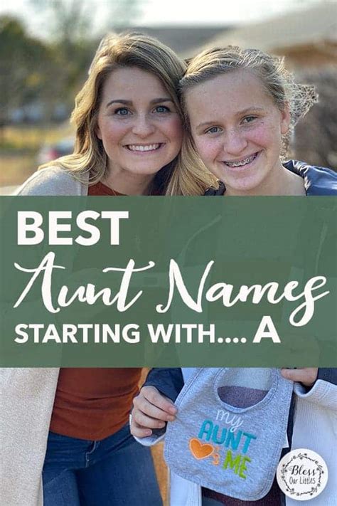 aunt names 20 of the sweetest cutest and funniest names for auntie