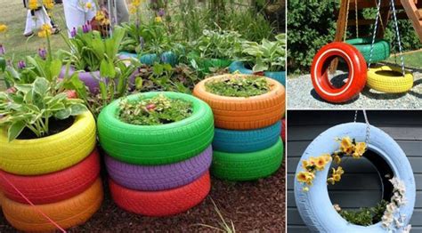 8 Tire Garden Ideas You Must Look At Tire Garden Vegetable Garden