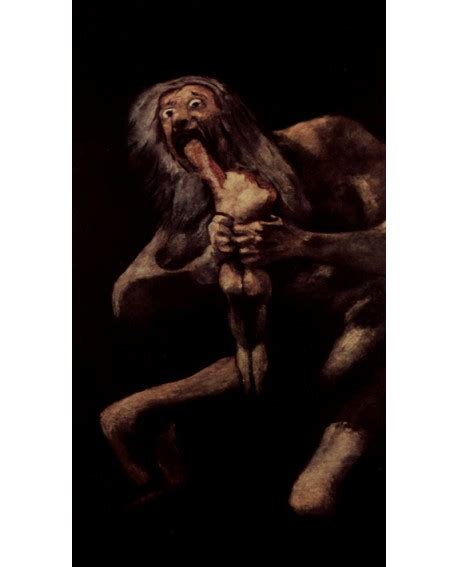 Francisco De Goya Saturno Devorando A Sus Hijos
