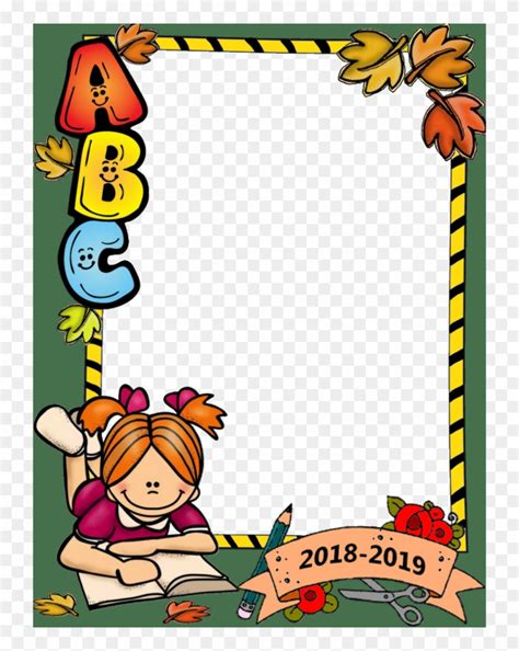 Download High Quality Back To School Clipart Border Transparent Png