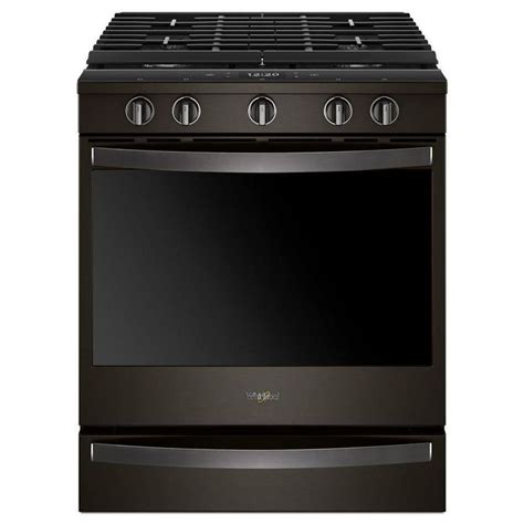 Whirlpool 5 Burner 58 Cu Ft Self Cleaning Slide In Convection Gas