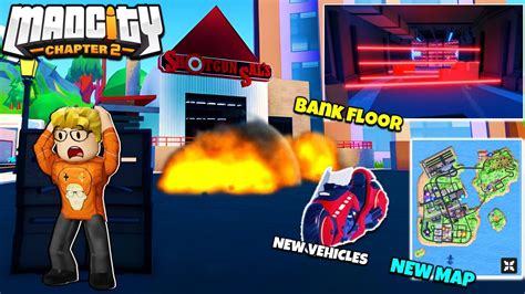 New Map Update In Mad City Chapter 2 Roblox Youtube