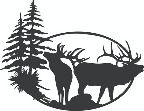 Elk Clipart Dxf Elk Dxf Transparent Free For Download On Webstockreview 2020