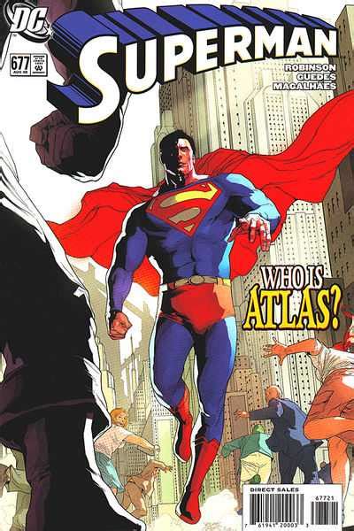 Superman 677 The Coming Of Atlas Part 1 The World On His Shoulders