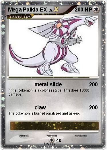 Pokémon Mega Palkia Ex 1 1 Metal Slide My Pokemon Card