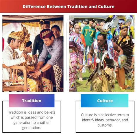 Tradition Vs Culture Difference And Comparison
