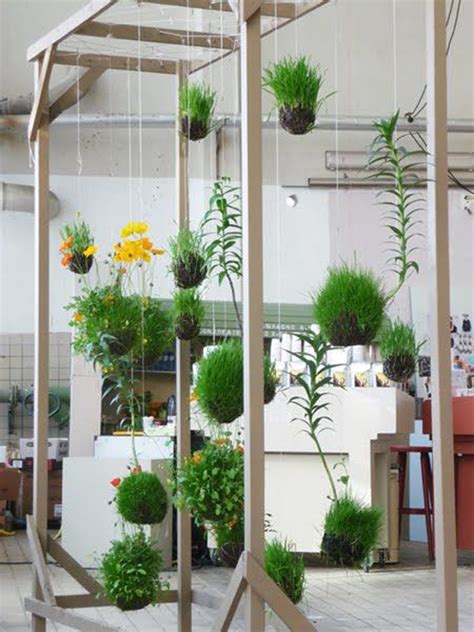 These gorgeous hanging garden ideas are the best way to turn any small space into an indoor jungle. 20 Beautiful Kokedama String Garden Ideas | HomeMydesign