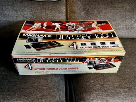 Vintage Magnavox Odyssey 3000 Video Game Console System Complete Ebay