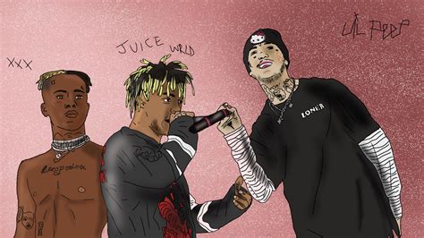 Juice Wrld Lil Peep And X Wallpaper Trending Hq Wallpapers