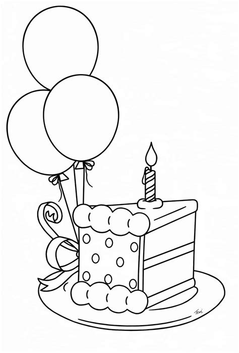 Happy birthday drawing card/easy birthday cake drawing and painting. Try it on Tuesday: HAPPY BIRTHDAY TUESDAY TAGGERS!