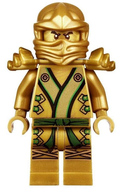 Details About Lego Ninjago Minifigure Golden Lloyd Gold Ninja Lego