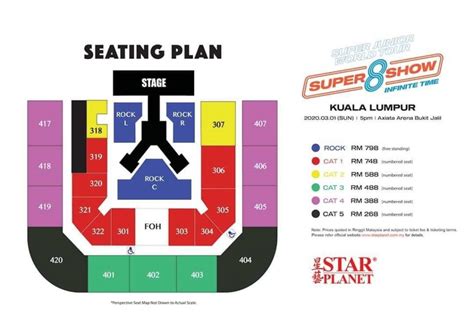 Axiata arena from bukit bintang? Super Show 8: Super Junior's KL Concert Ticketing Details ...