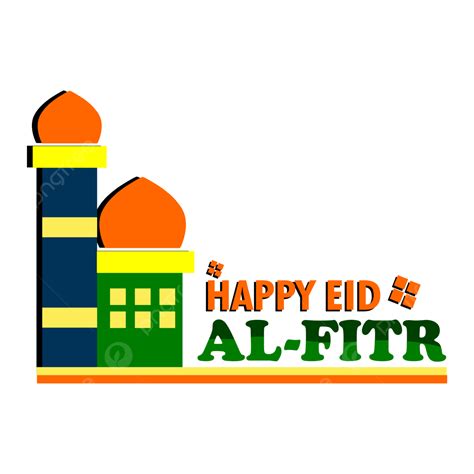 Eid Al Fitr Vector Png Images Happy Eid Al Fitr Illustration Vector
