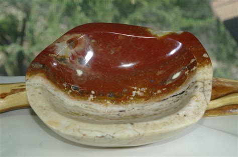 Red Jasper Bowl / Stone Bowl / Polished Jasper Bowl | Stone bowl, Bowl, Crystal bowls