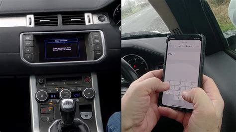 How To Pair A Mobile In A 2012 Range Rover Evoque Youtube