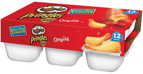 Pringles Snack Stacks Original Potato Crisps Chips 8 Oz 12 Ct