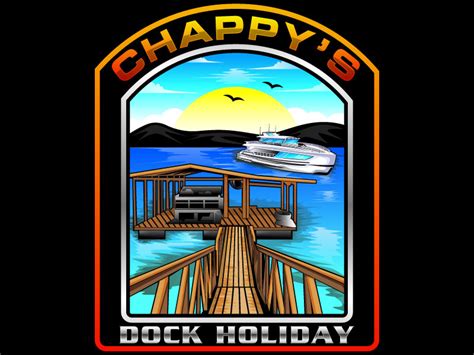 Dock Holiday Logo Design 48hourslogo