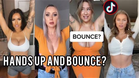 Put Your Hands Up And Bounce Challenge Tik Tok Sexy Compilation Tiktok Trending Youtube