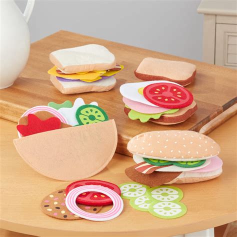 Play Sandwich Set Toy Sandwich Set