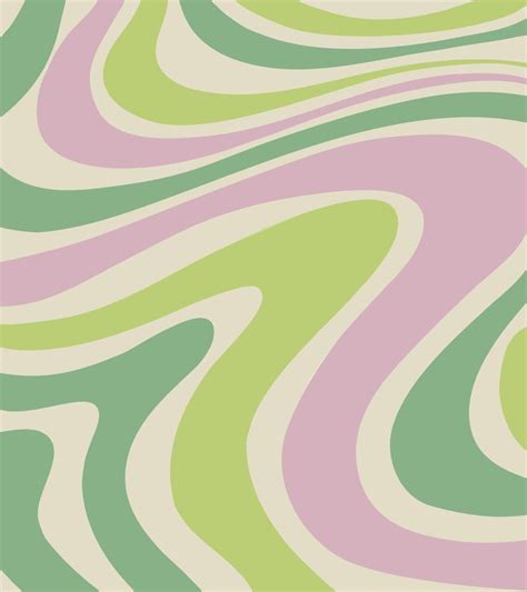 Colorful Minimalist Maximalist Swirl Modern Liquid Cotemporary