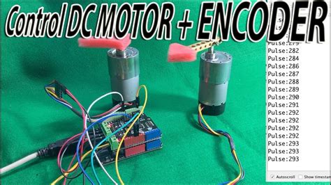 Since the encoder is mounted to the motor shaft, and we want to measure the gear box shaft (output shaft) rotation, then the resolution of the encoder depend on the gearbox ratio. Control DC MOTOR + Encoder with DC Motor Shield for ...