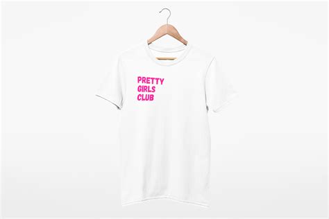 Pretty Girls Club Tee Chic Shirt Shop