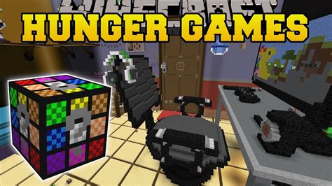 Minecraft Gamers Room Hunger Games Lucky Block Mod Modded Mini