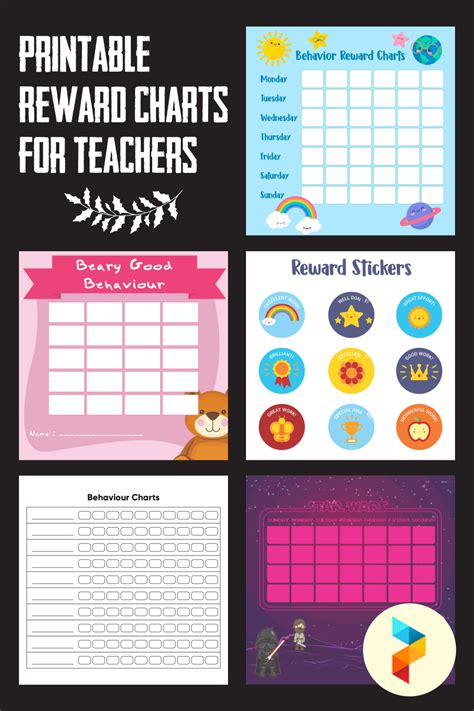 10 Best Printable Reward Charts For Teachers Pdf For Free At Printablee