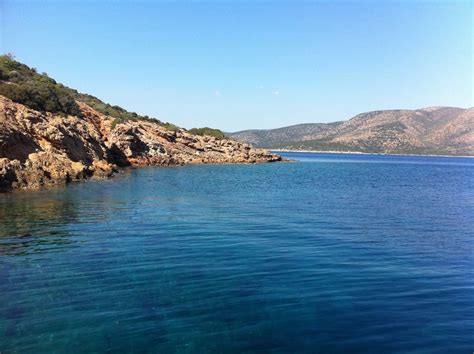 Turquoise Waters Of Karaada Near Bodrum Turkey Elba Island Greek