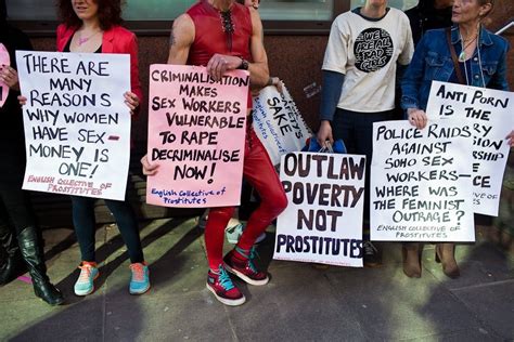 “criminalising the purchase of sex would be a danger to sex workers