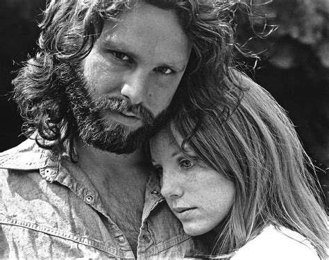 Jim Morrison And Pamela Courson In 1971 Roldschoolcool