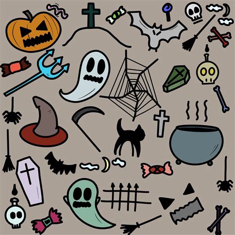 Halloween Icons Free Image On Pixabay
