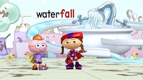 Super Why Alpha Pig And Wonder Red Spell Waterfall Pbs Learningmedia
