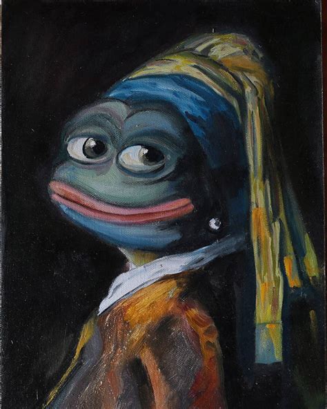 Russian Artist Turns Pepe The Frog Into Masterpiece Paintings Barnorama