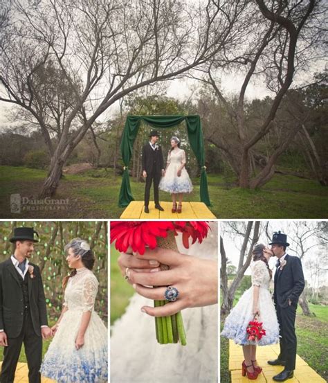 This Wizard Of Oz Themed Wedding Is Full Of Perfect Little Details