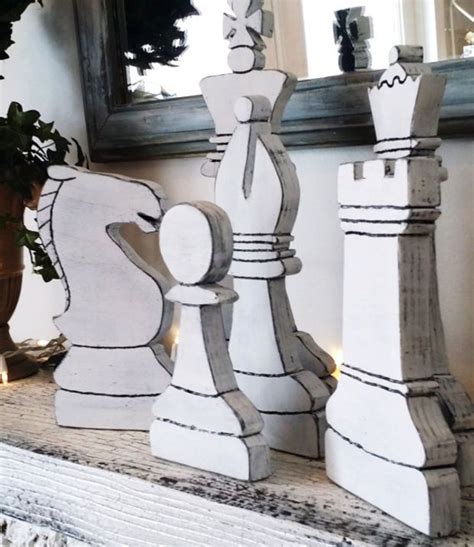 Home And Living Dining Entertaining Tabletop Decor Chess Pieces For
