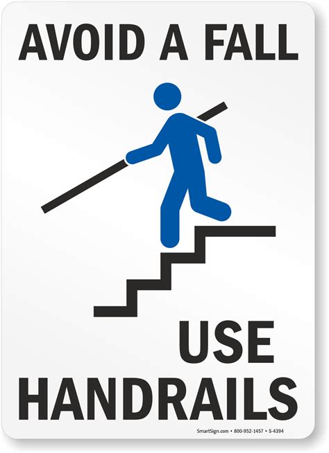 Handrail Signs Use Handrail Signs