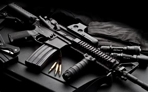The rifle received high marks for its light weight, its accuracy, and the volume of fire. 76+ M16 Wallpaper on WallpaperSafari