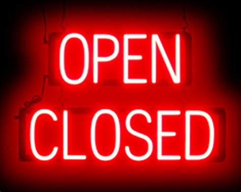 Open Closed Led Signs