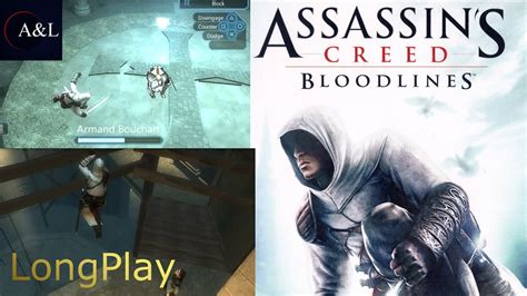 Psp Assassin S Creed Bloodlines Longplay K Youtube