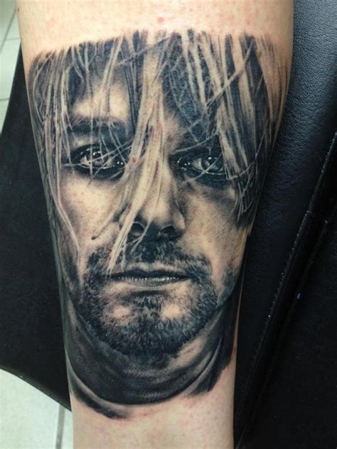 Kurt Cobain Tattoo By Andy Engel Tattoomagz › Tattoo