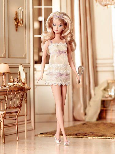 How Much Is Lingerie 6 Barbie Doll Silkstone Dolls Mattel 56948 2003 Worth