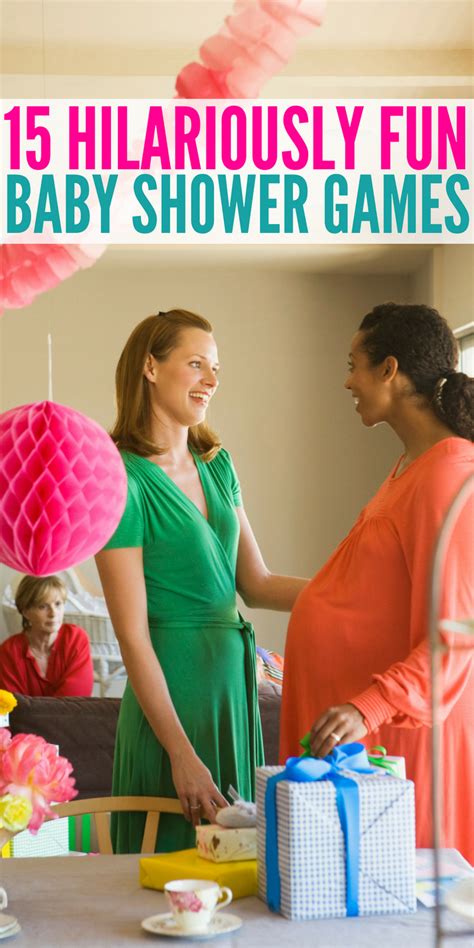 It also sets a more casual mood that will encourage conversation. 15 Hilariously Fun Baby Shower Games